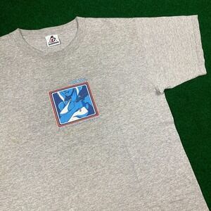 Vintage Breakdown Shirt Mens L Gray Distracting The Enemy Spy Girl Skating 90s